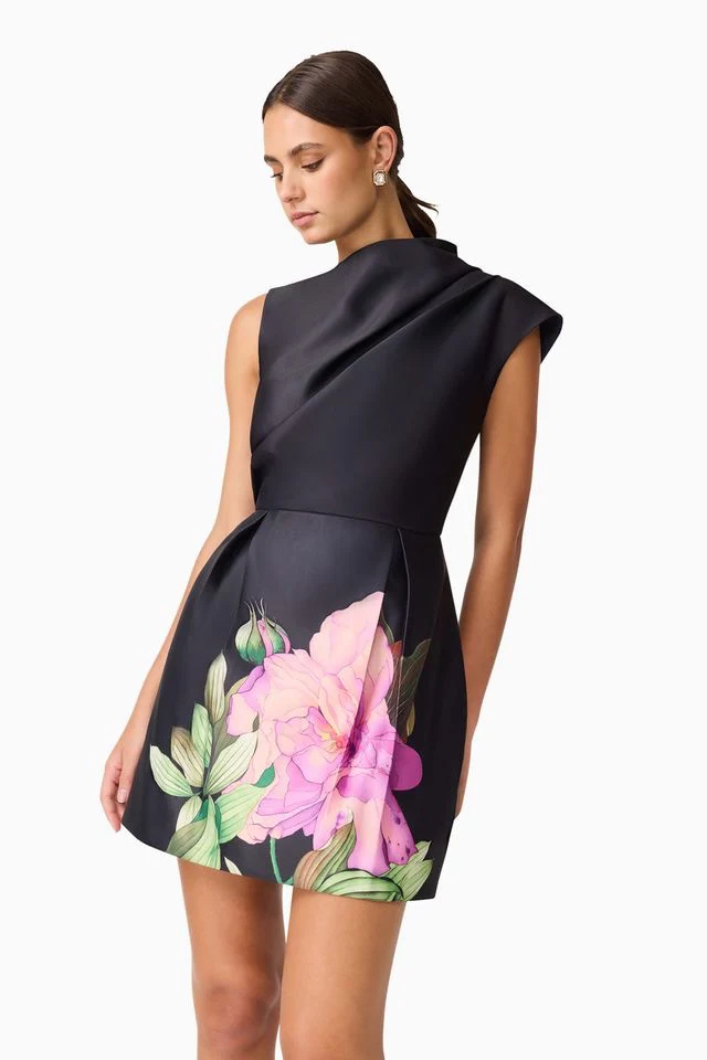 Elliatt Azelie Mini Dress - Black - Image 4