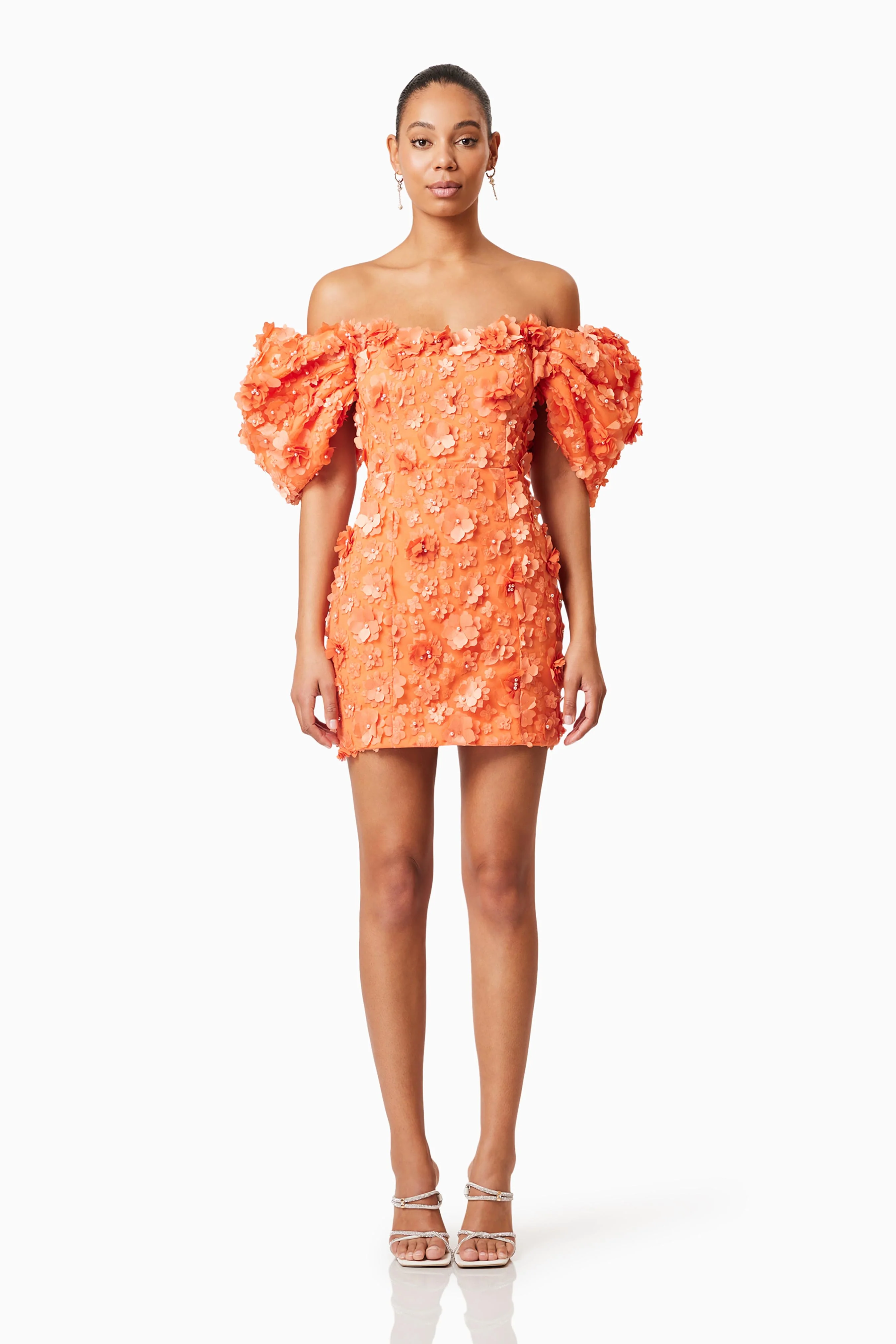 Elliatt Bluebell Mini Dress - Orange