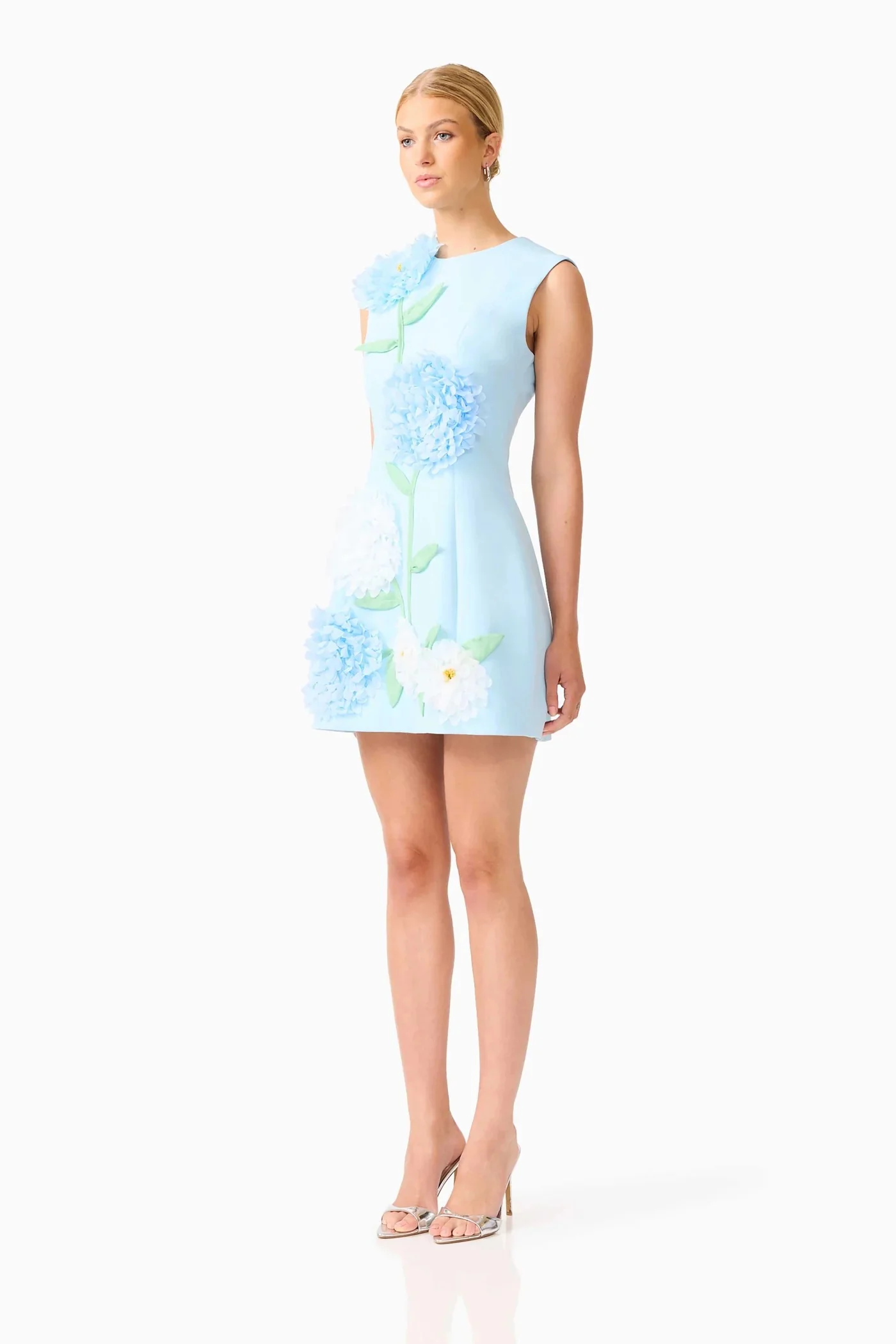 Elliatt Buttercup Mini Dress - Blue - Image 2