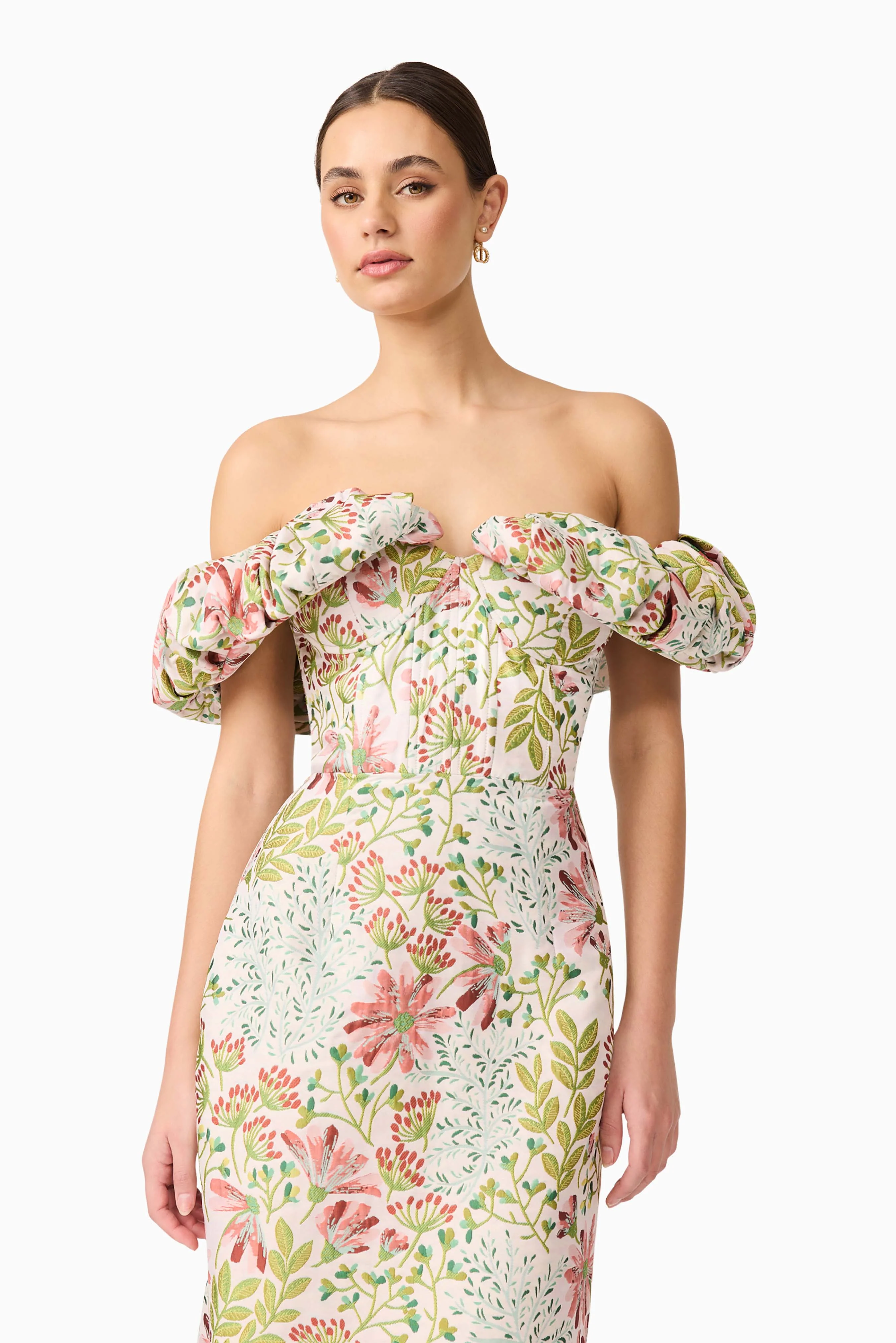 Elliatt Calaantha Midi Dress - Multi - Image 2