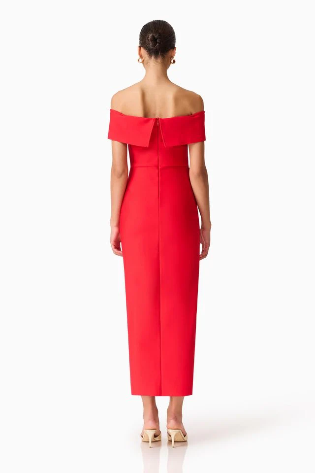 Elliatt Celia Gown - Red - Image 8