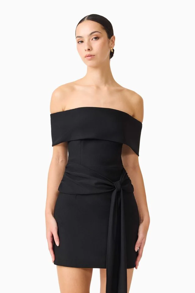 Elliatt Chantal Strapless Mini Dress - Black - Image 4