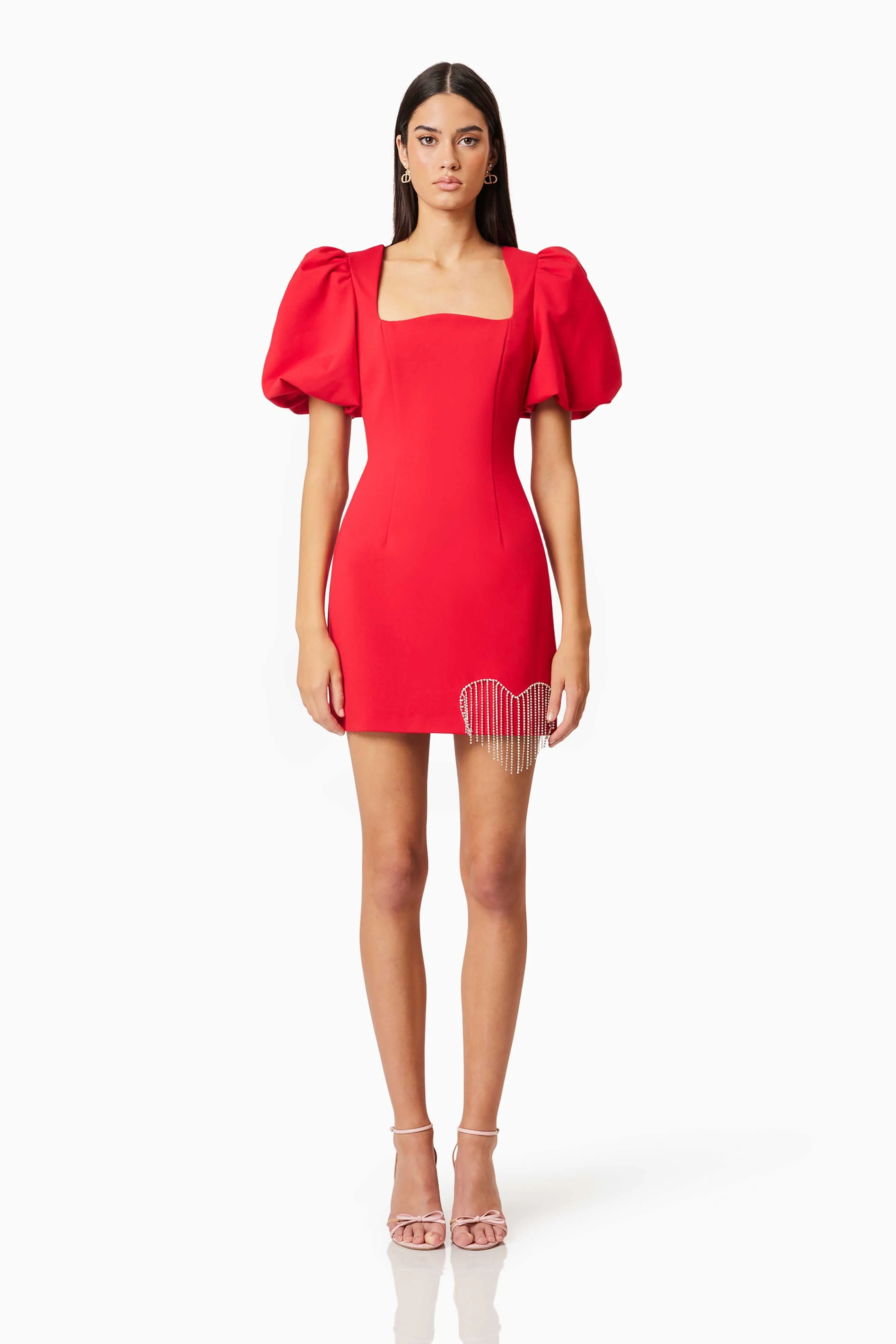 Elliatt Cherie Mini Dress - Red