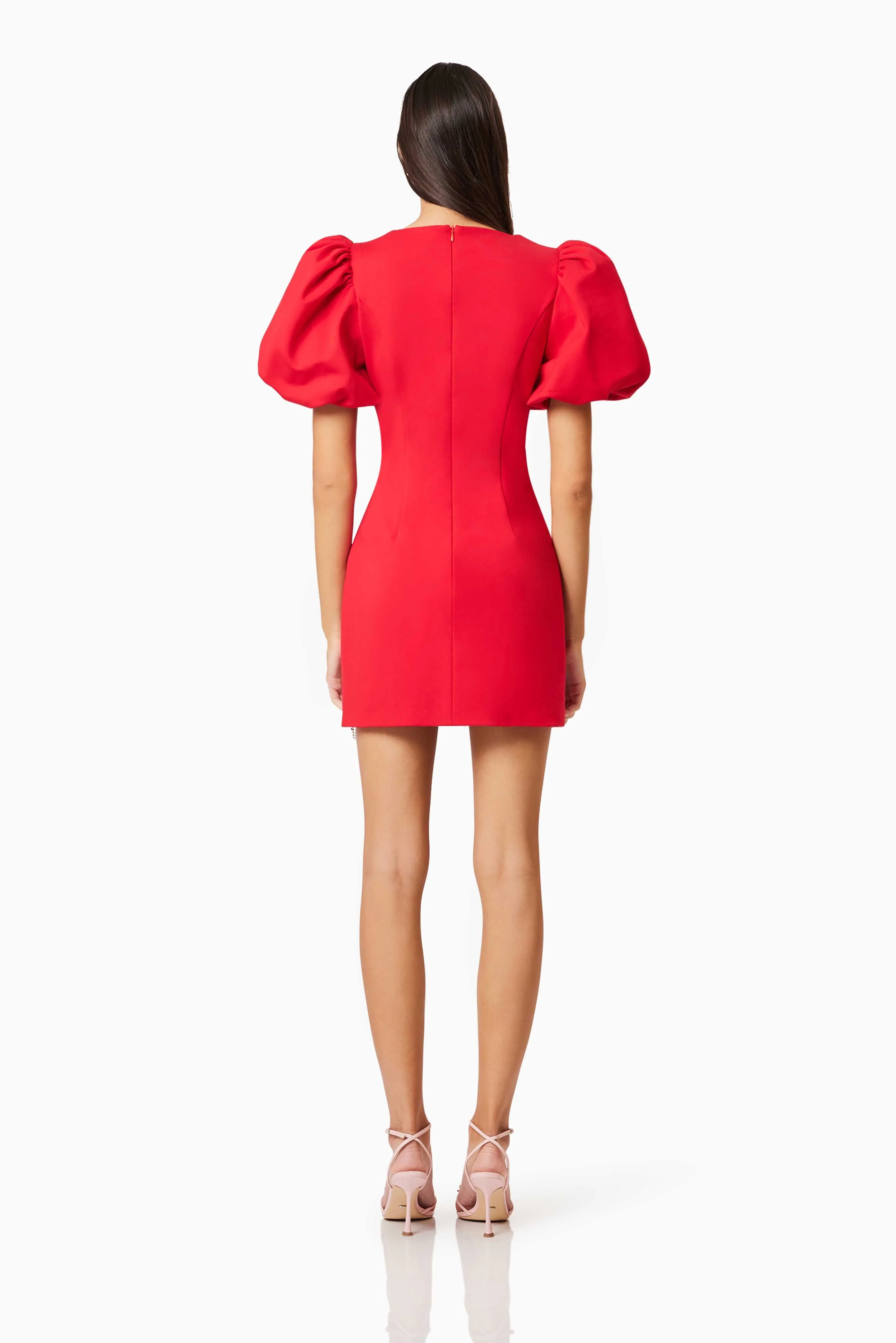 Elliatt Cherie Mini Dress - Red - Image 6