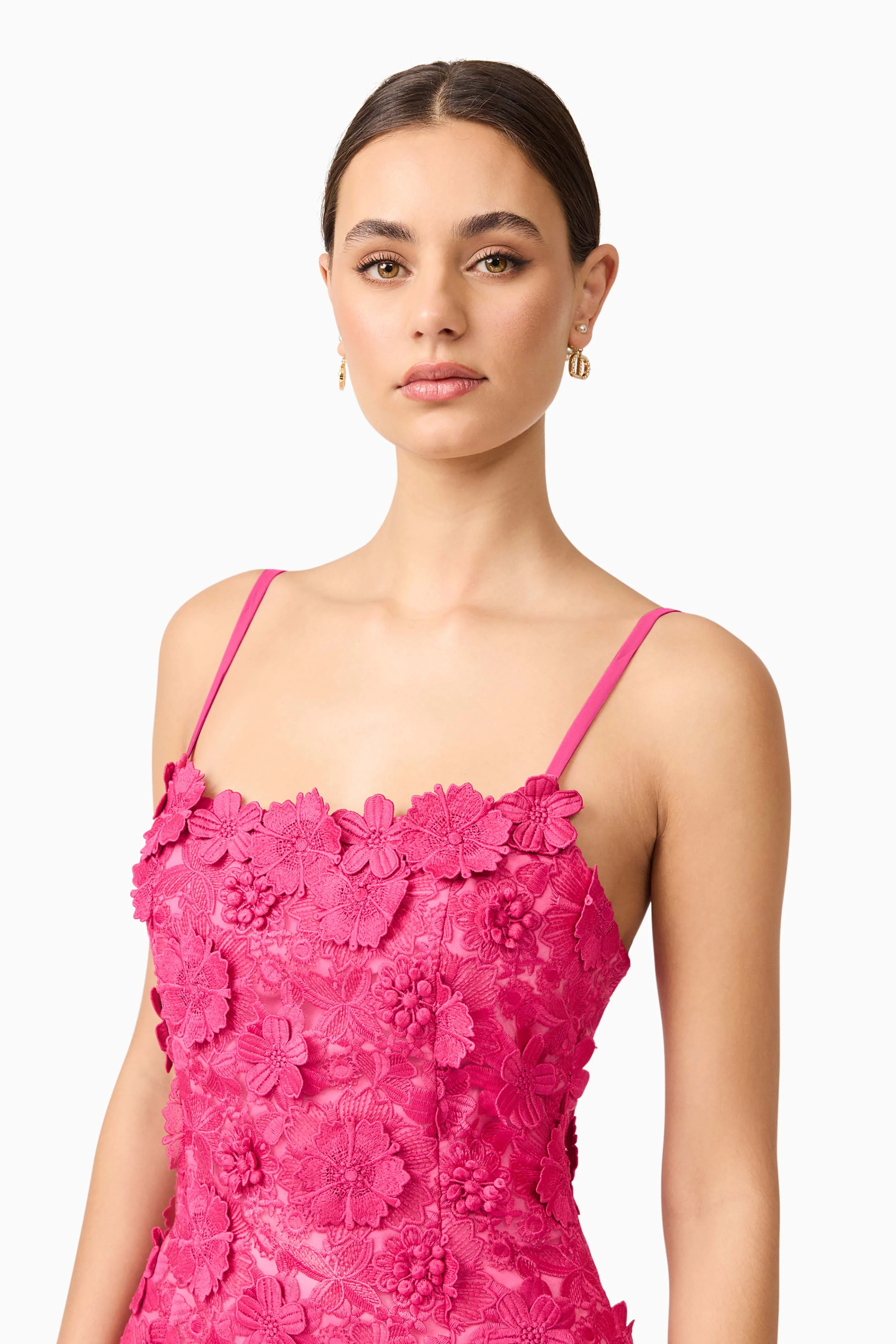 Elliatt Claudia Party Dress - Fuchsia - Image 6