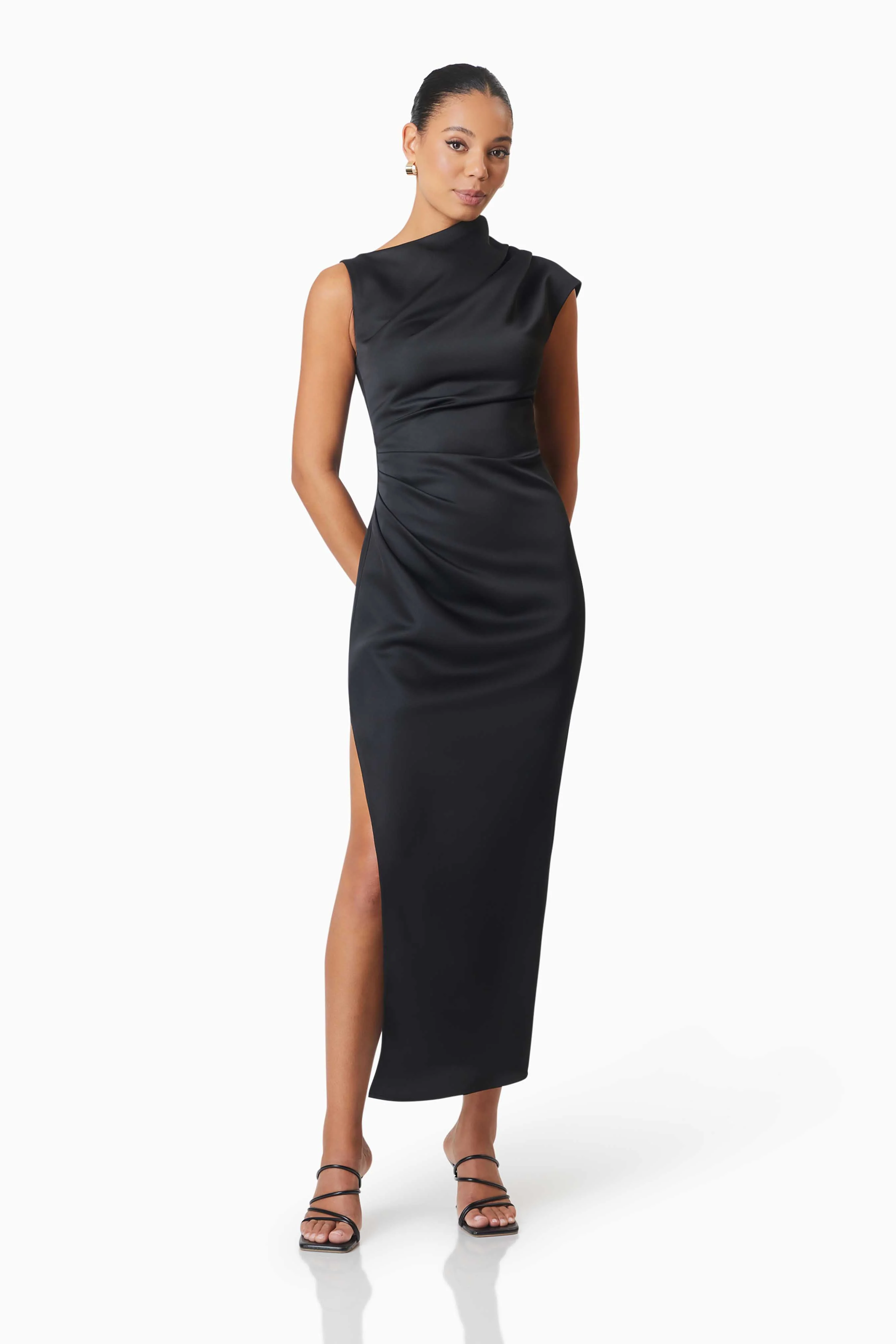 Elliatt Coralie Maxi Dress - Black - Image 5