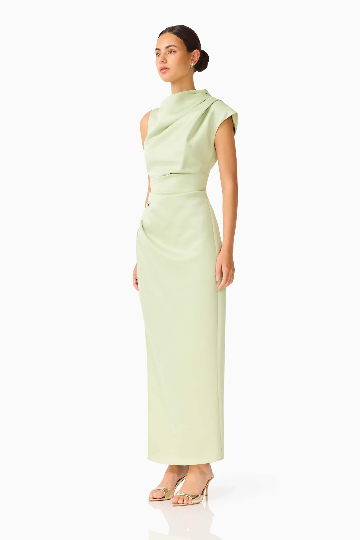 Elliatt Coralie Maxi Dress - Sage Green - Image 5