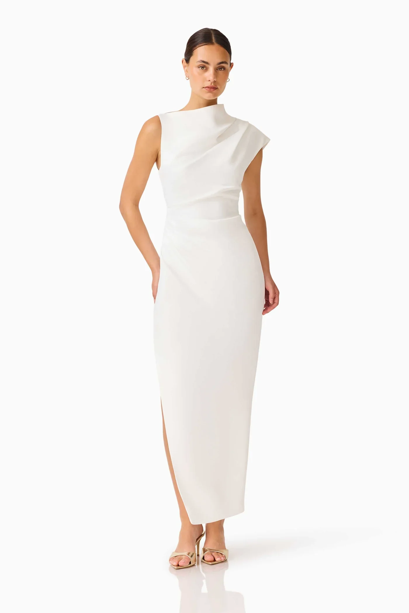 Elliatt Coralie Maxi Dress - White - Image 5