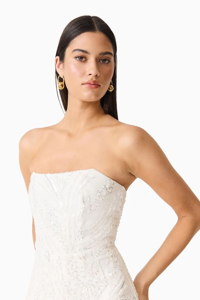 Elliatt Daelia Mini Dress - White - Image 4