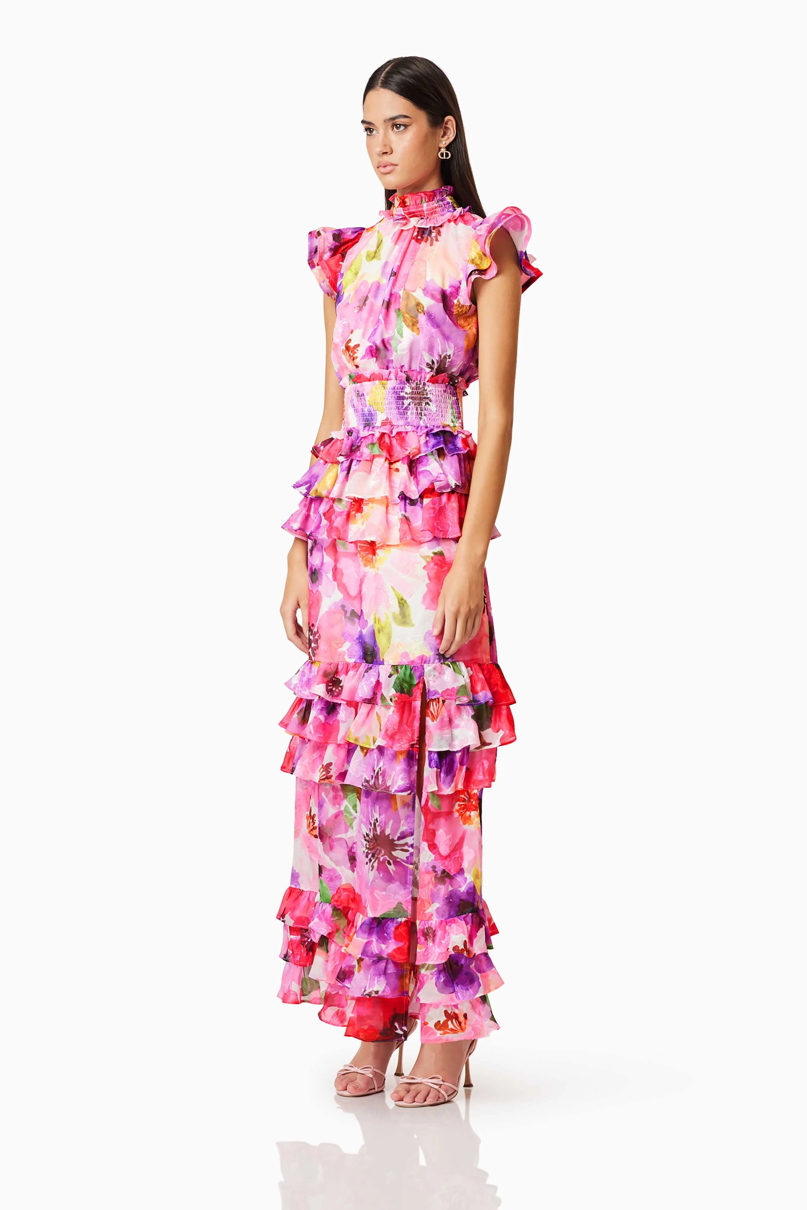 Elliatt Darra Maxi Dress - Floral Multi - Image 3