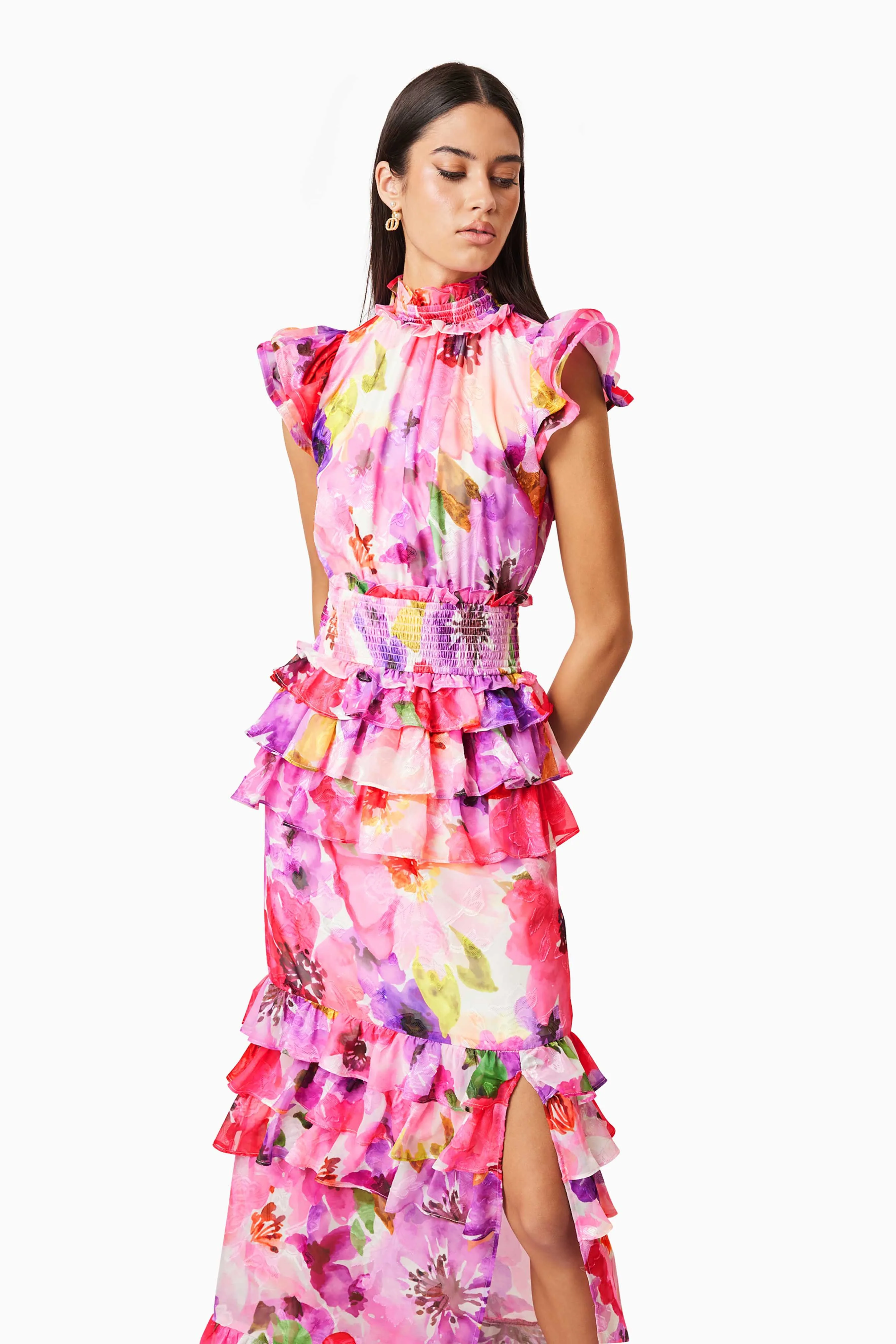 Elliatt Darra Maxi Dress - Floral Multi - Image 4