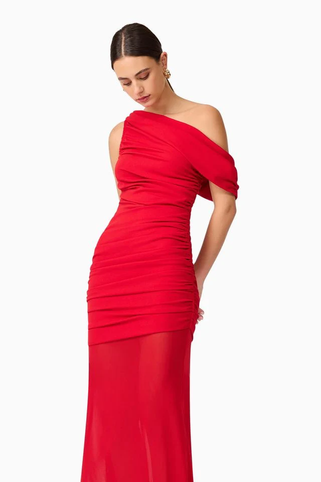 Elliatt Darya Gown - Red - Image 5