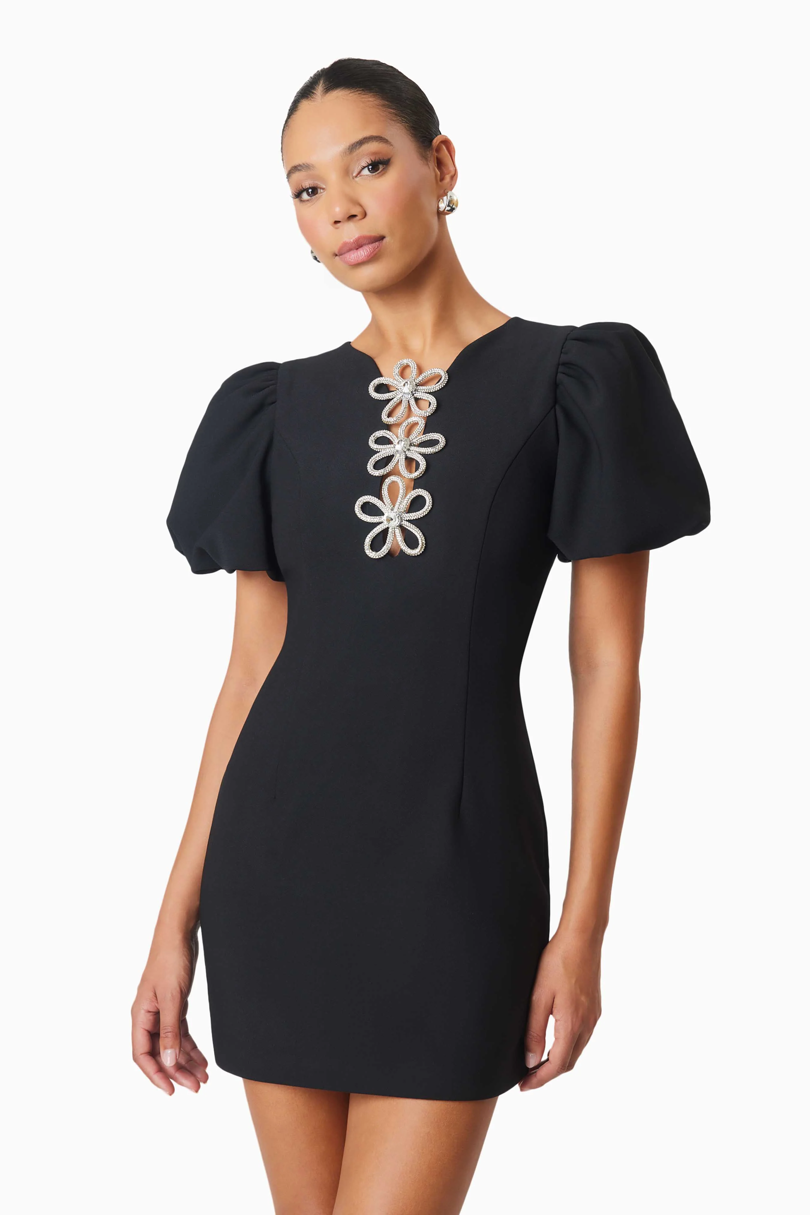 Elliatt Delia Mini Dress - Black - Image 2