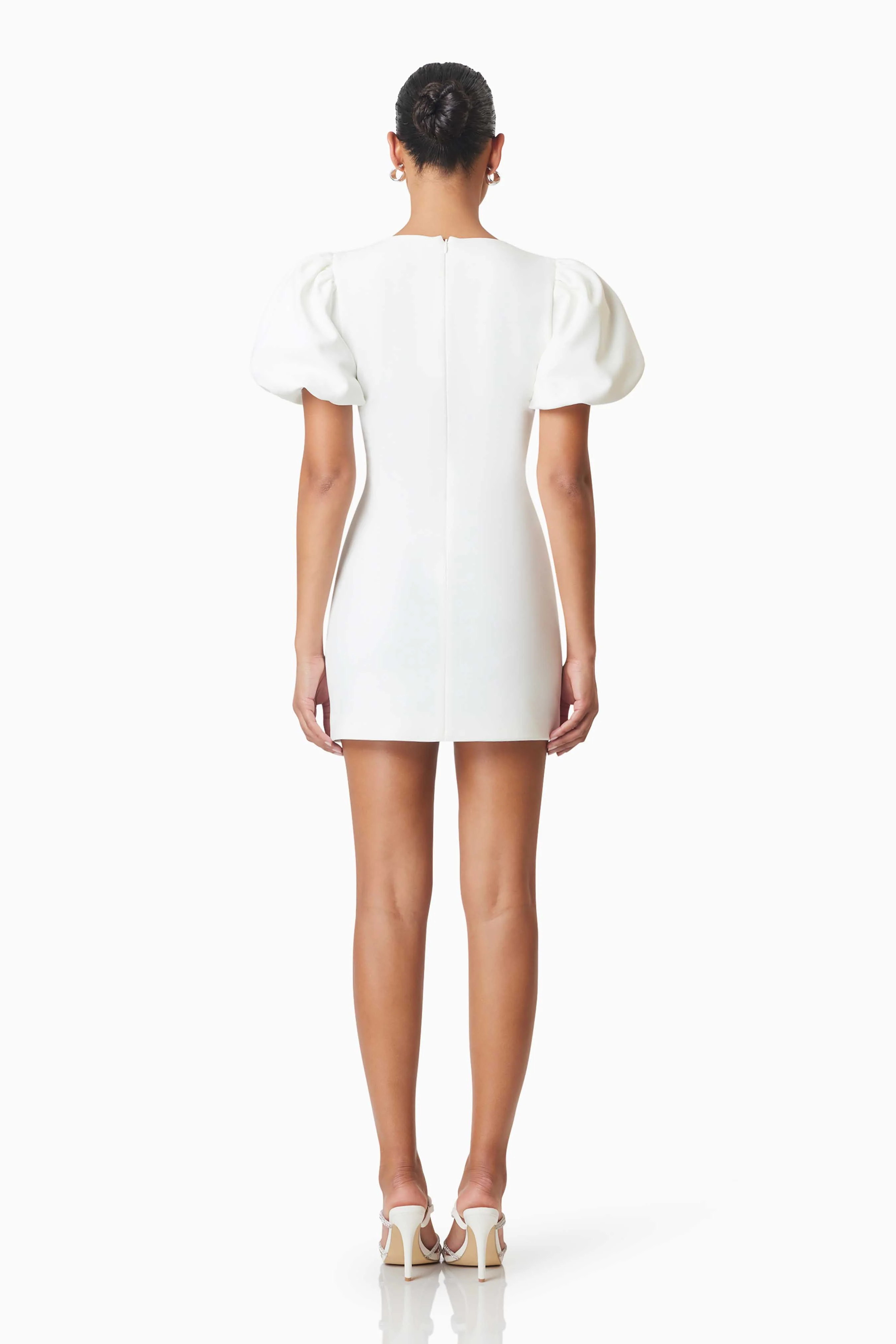 Elliatt Delia Mini Dress - Ivory - Image 4
