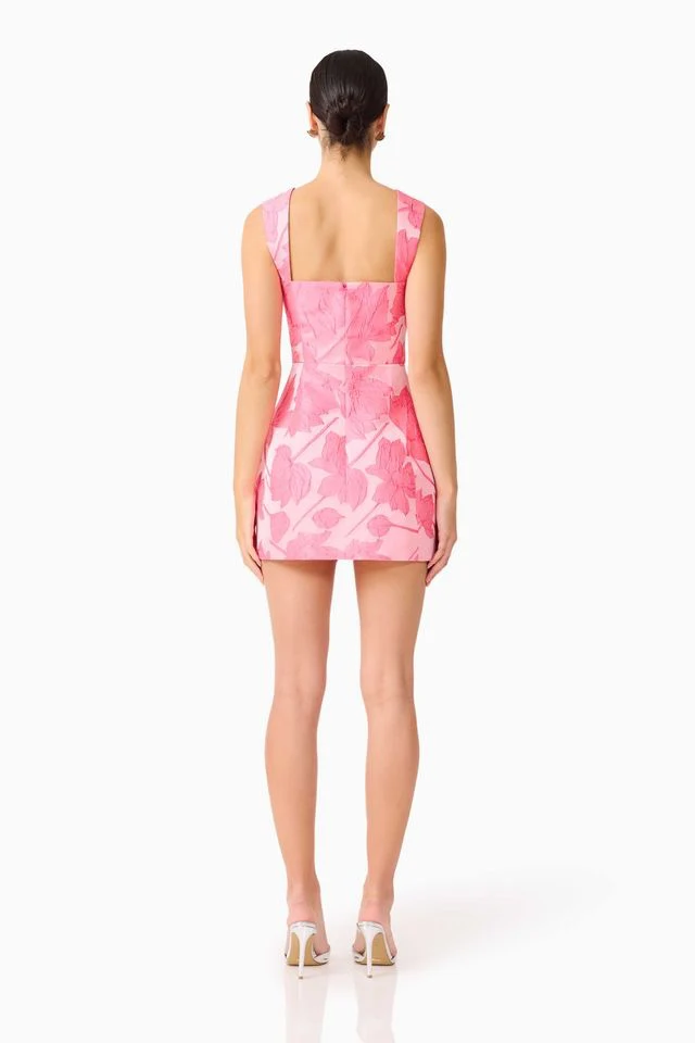Elliatt Dionne Tulip Mini Dress - Pink - Image 5