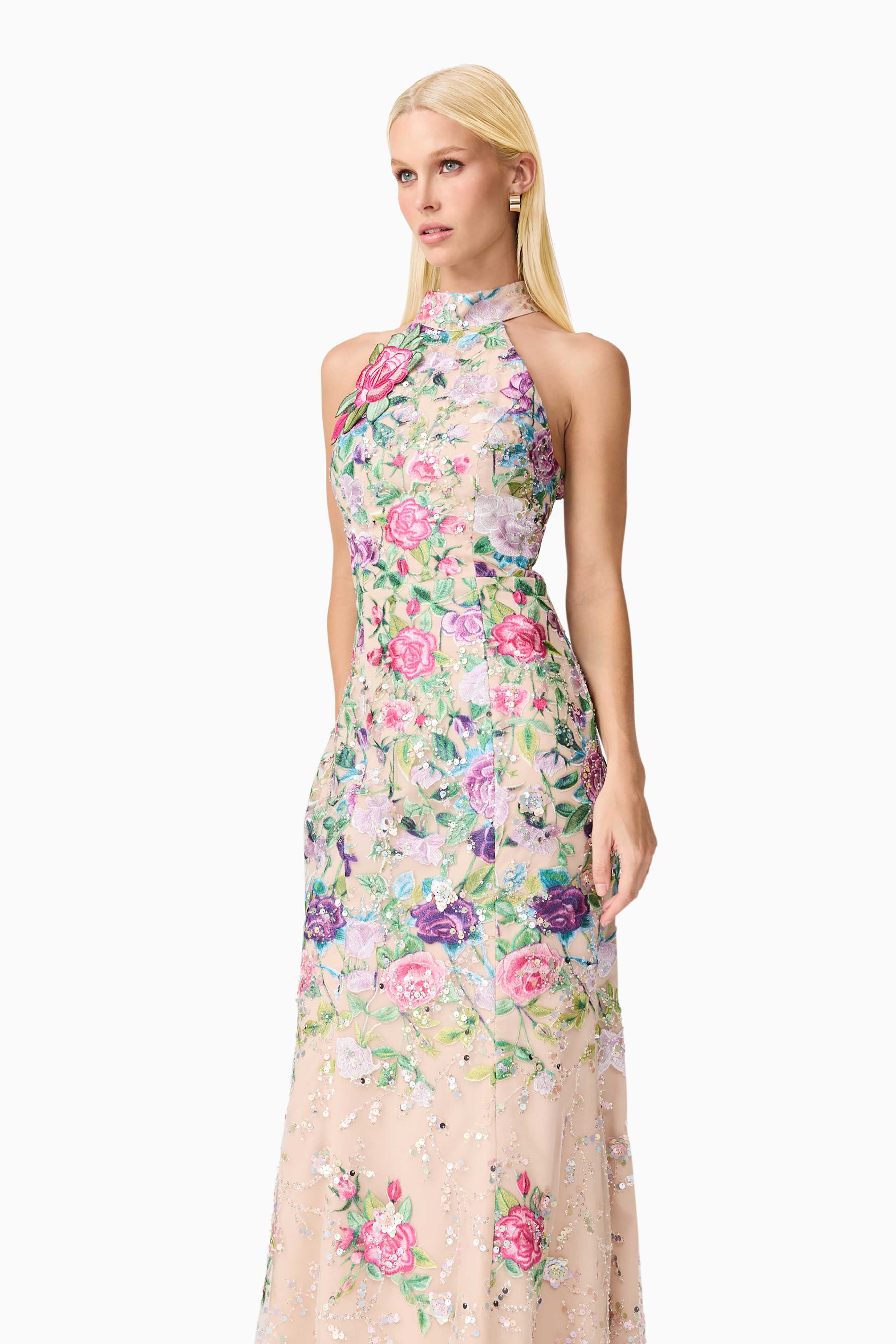 Elliatt Eliska Gown - Floral Multi - Image 2