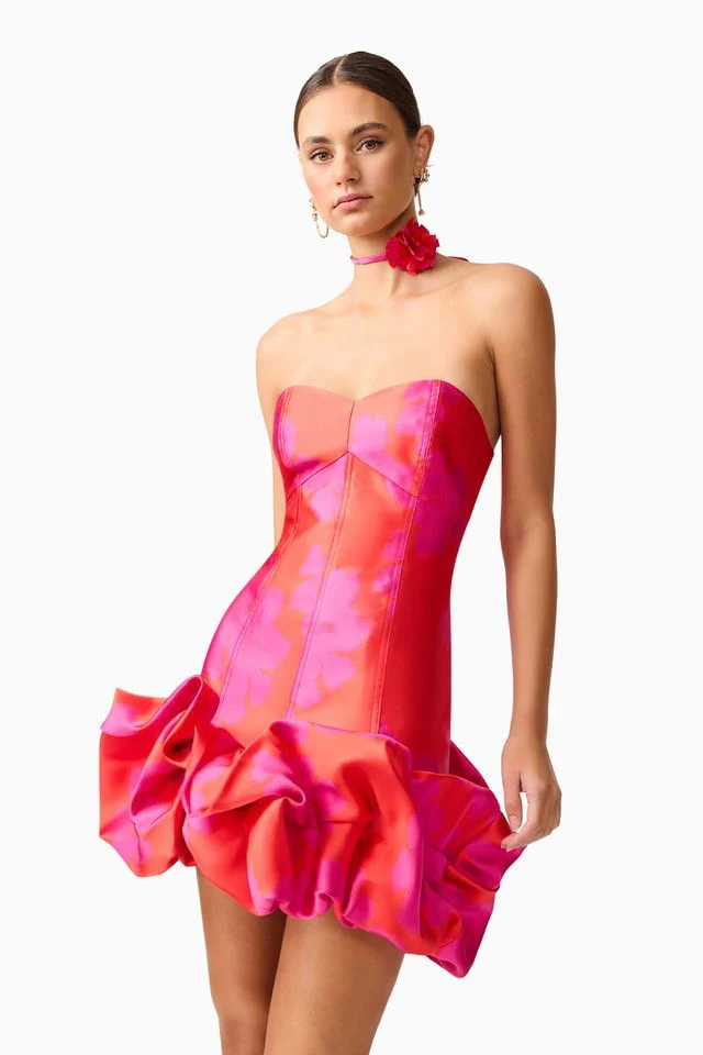 Elliatt Eloise Mini Dress - Pink Fuchsia - Image 5