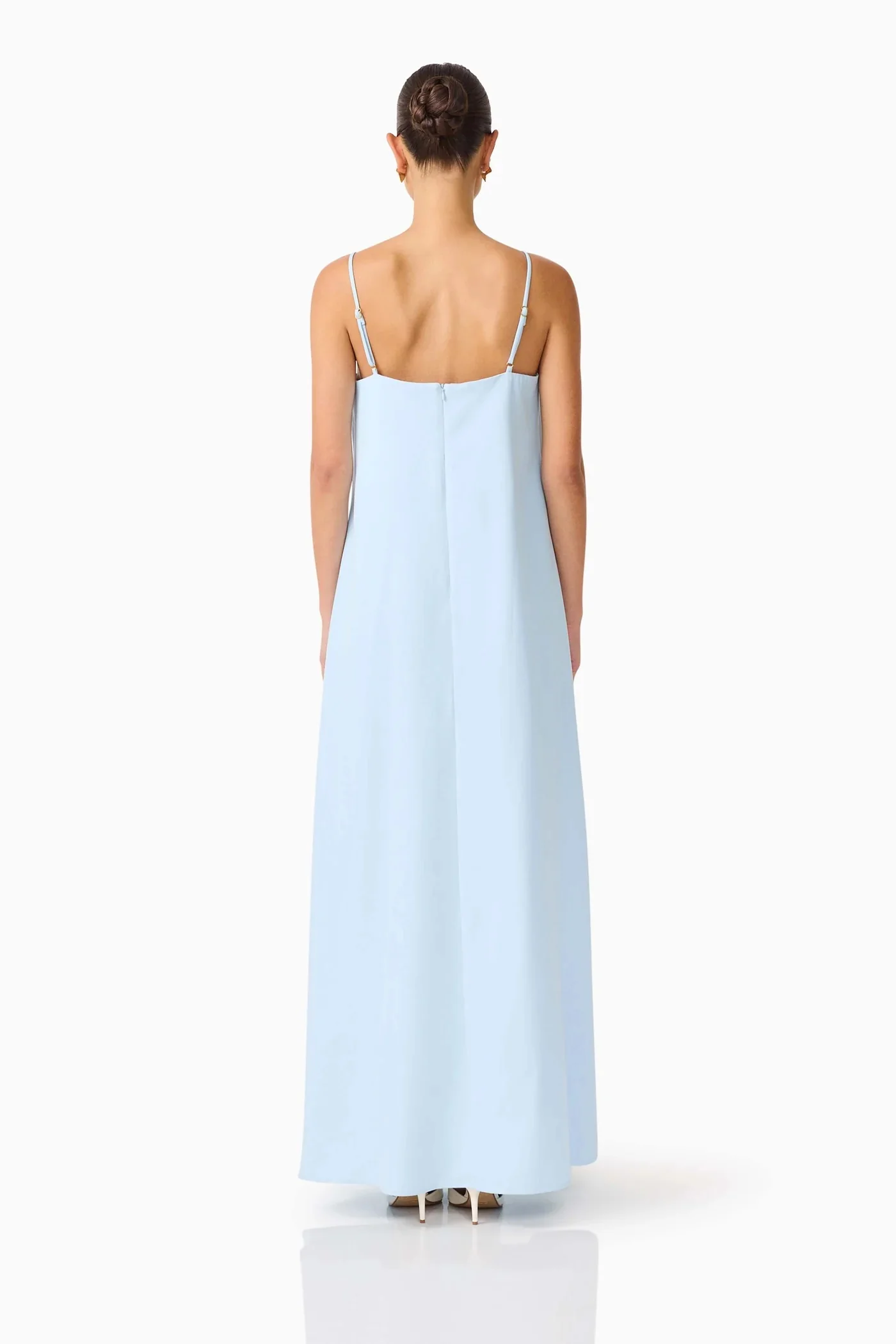 Elliatt Embroidered Maxi Dress - Baby Blue - Image 5