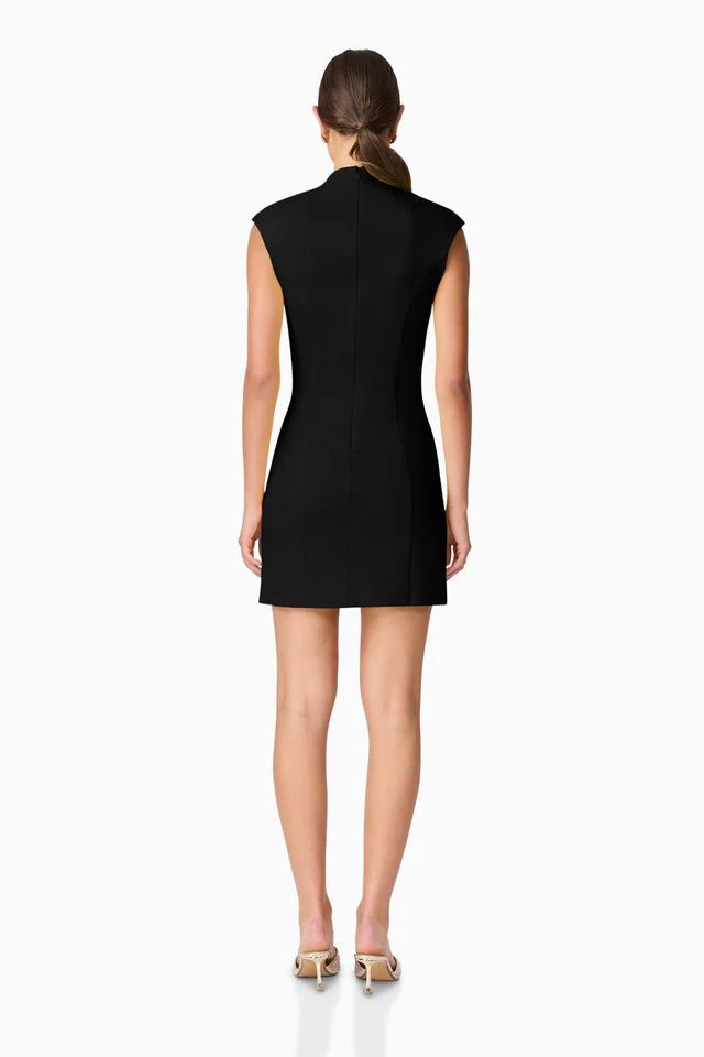 Elliatt Evee Mini Dress - Black - Image 3