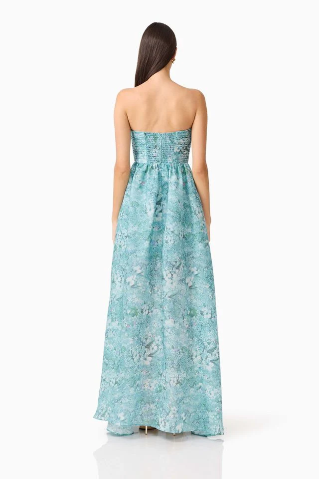 Elliatt Faye Gown - Blue Mutli - Image 7