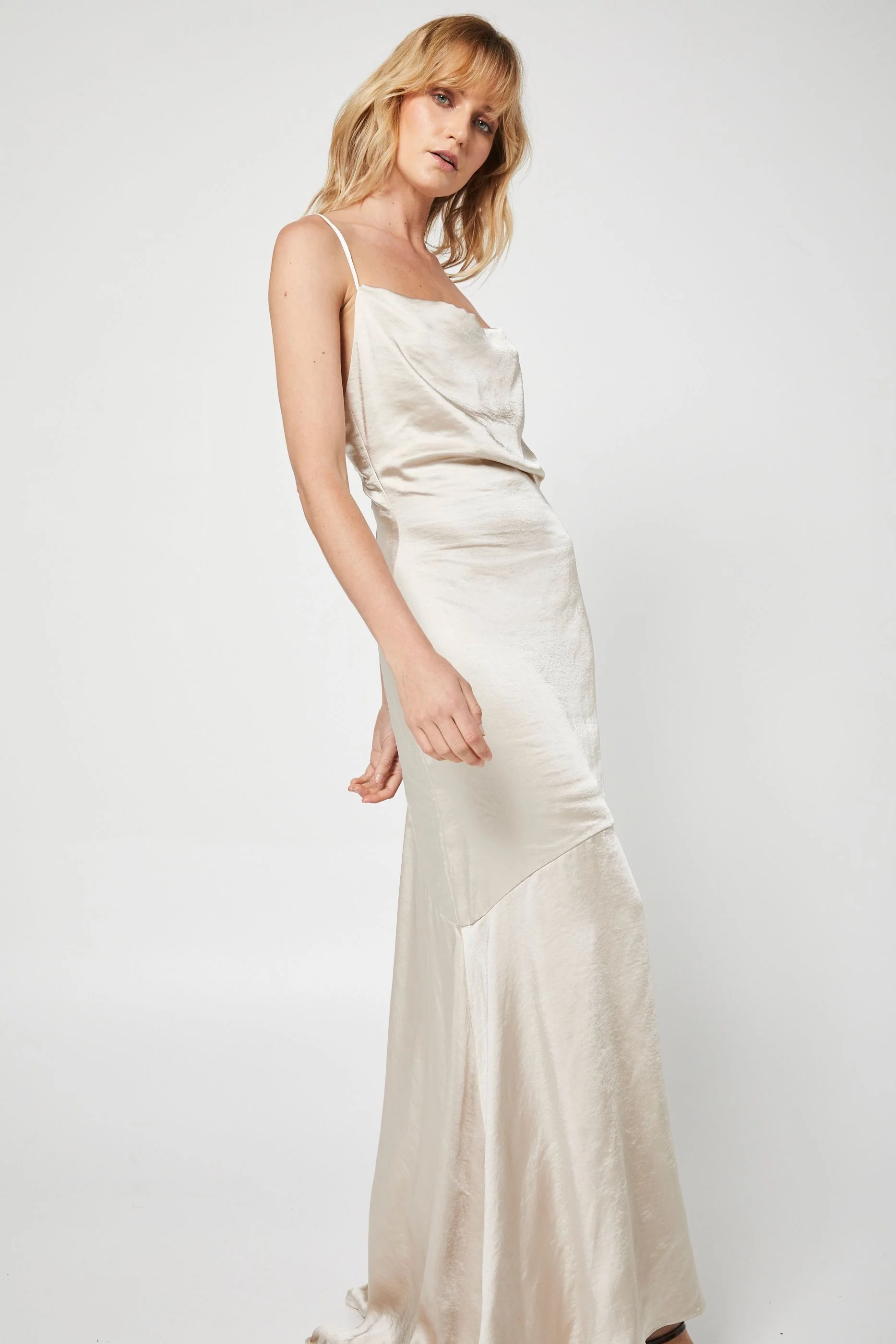 Elliatt Felecia Dress - Champagne - Image 3