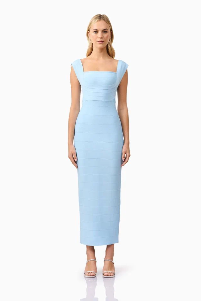 Elliatt Fiona Maxi Dress - Bridal Blue