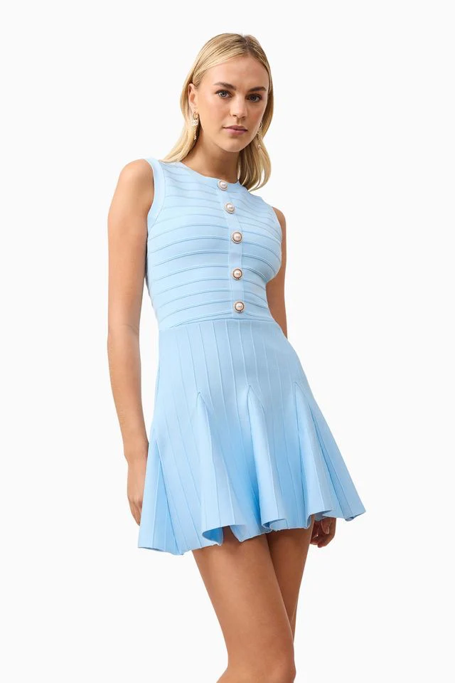 Elliatt Fiona Mini Dress - Bridal Blue - Image 5