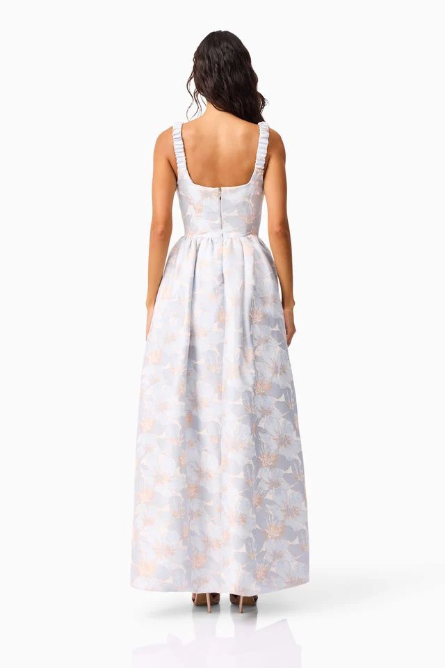 Elliatt Fiorella Gown - Baby Blue - Image 6