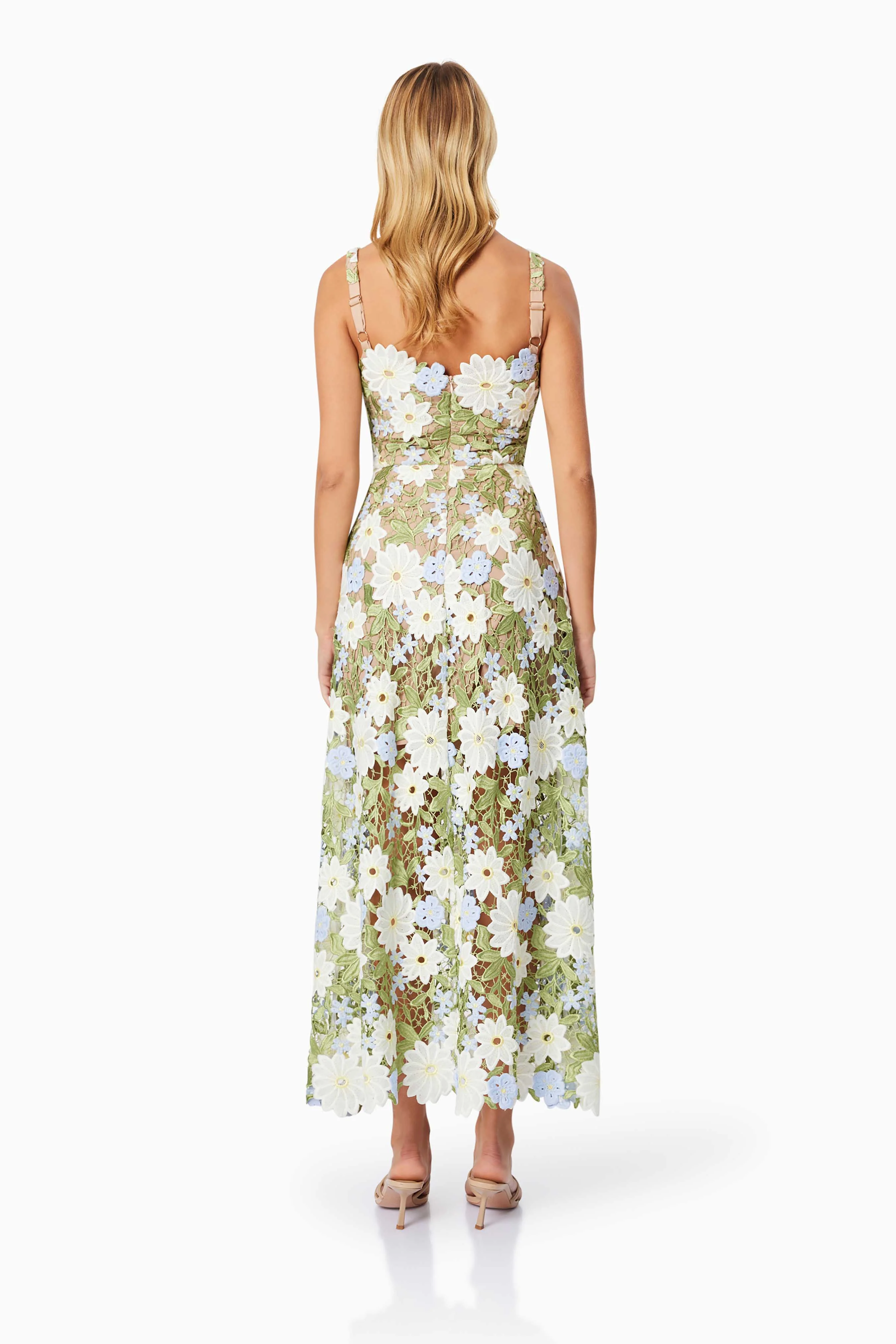 Elliatt Flora Midi Dress - Multi - Image 5