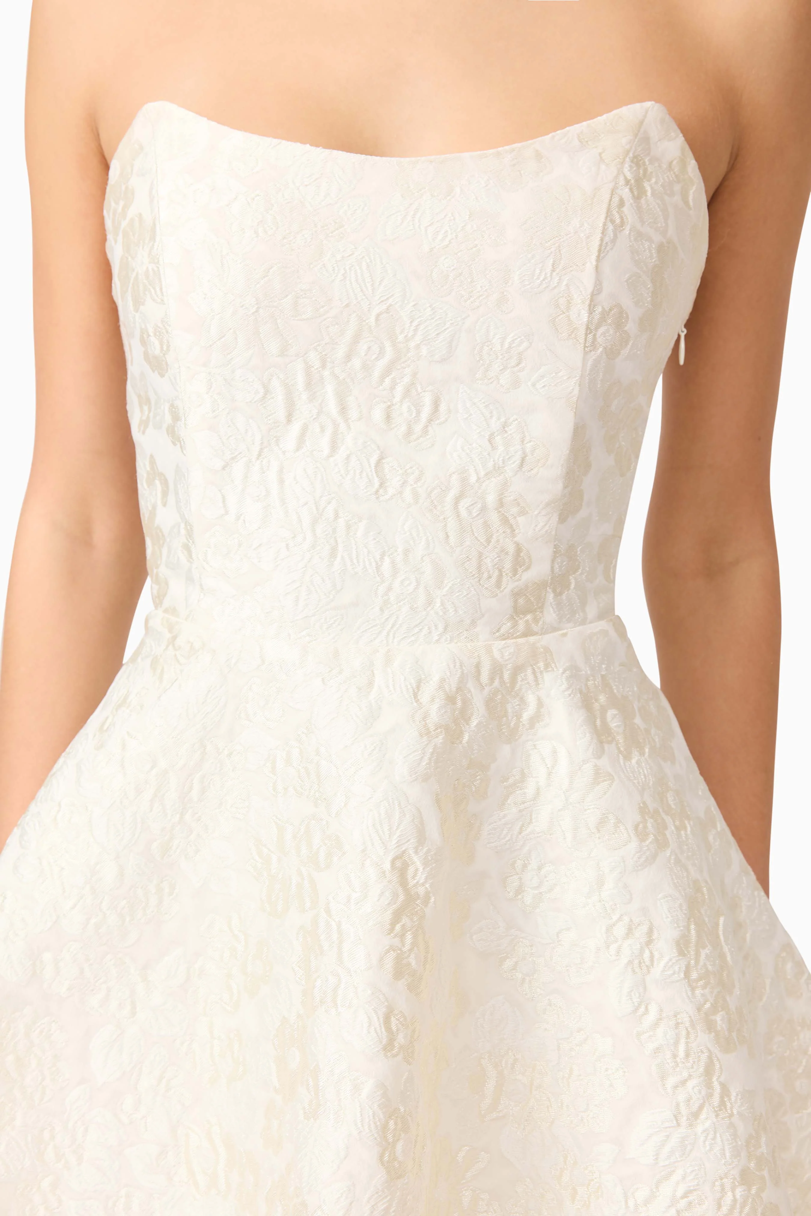 Elliatt Galadirel Strapless Mini Dress - Ivory - Image 7