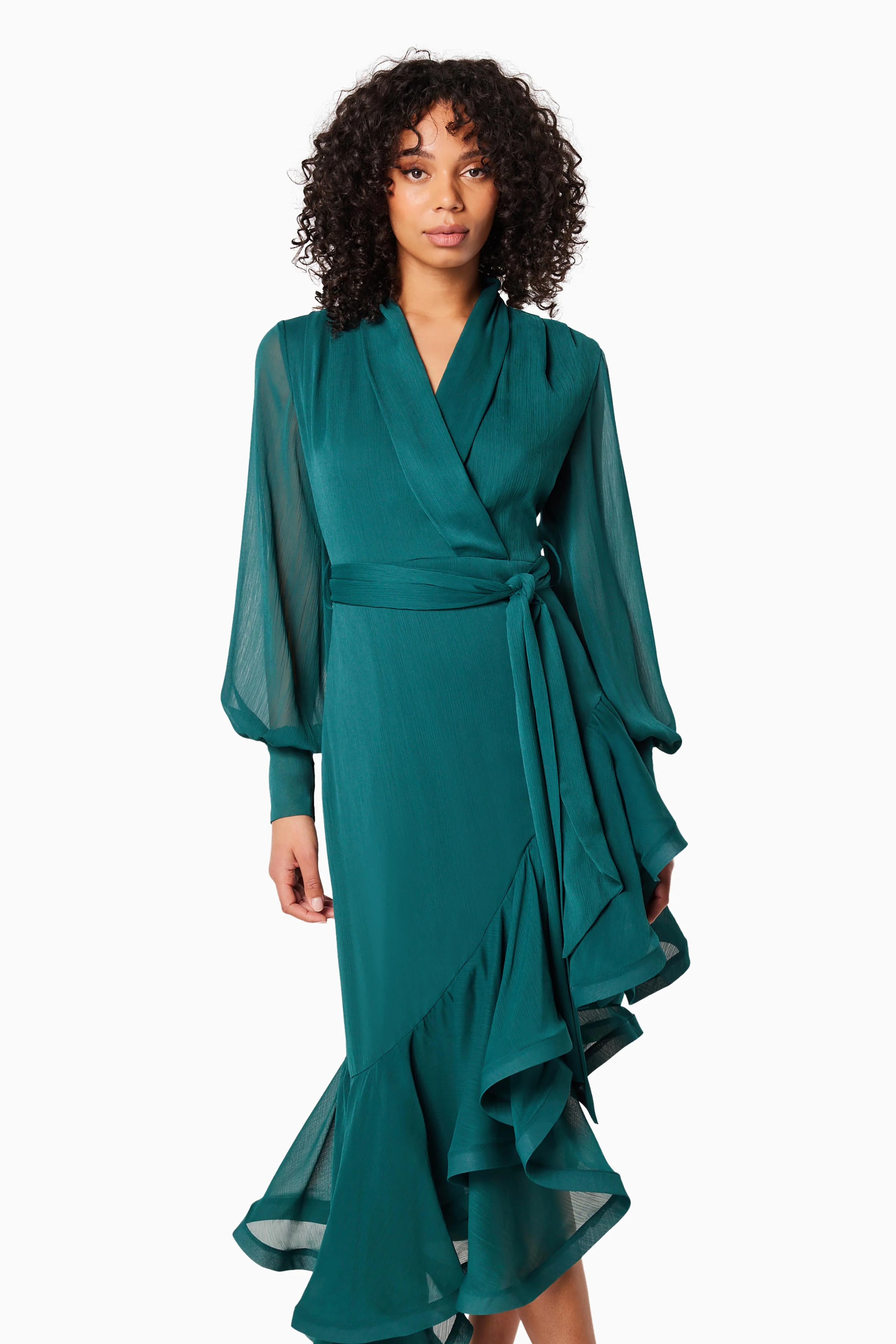 Elliatt Genevieve Dress - Forest Green - Image 2