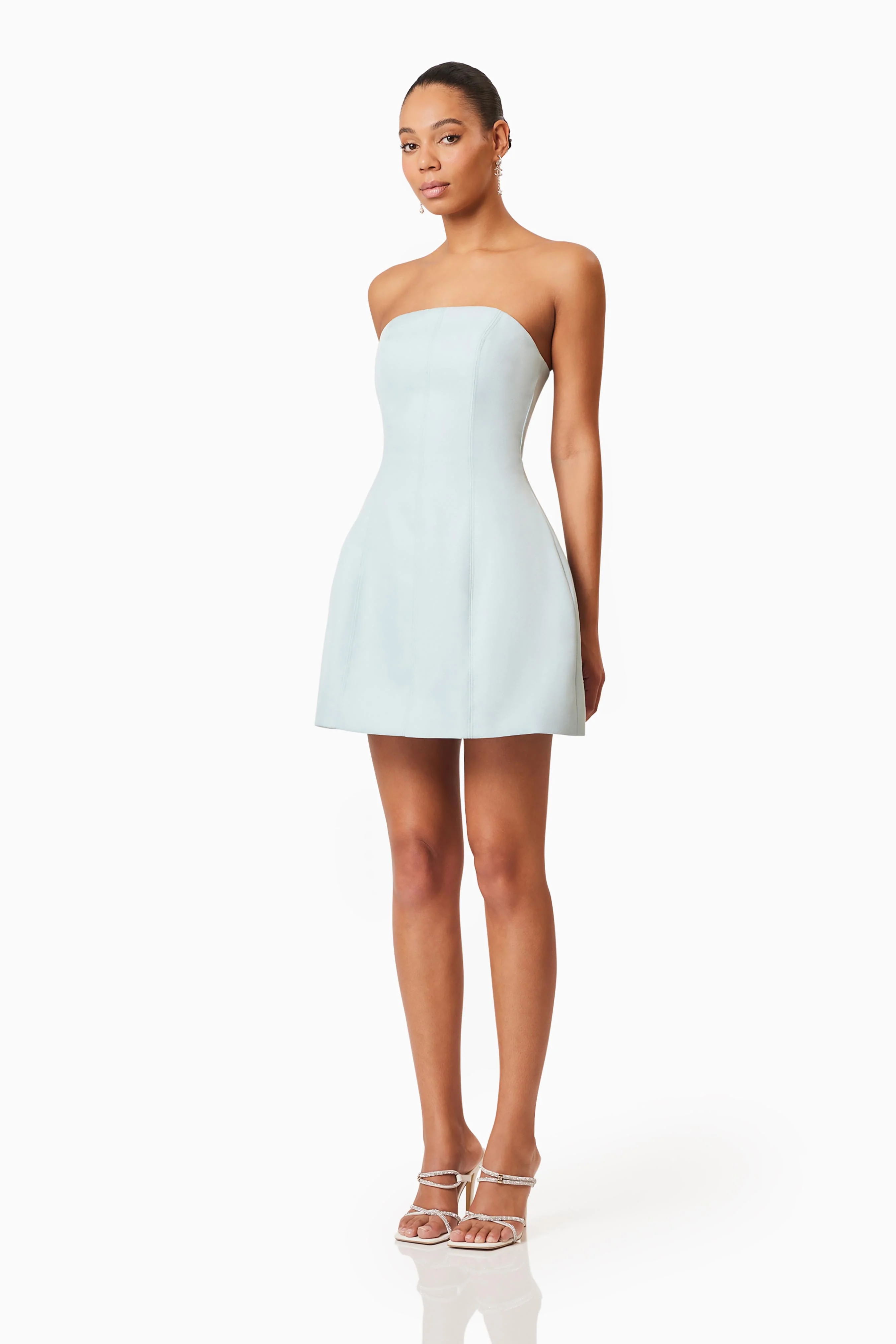 Elliatt Geranium Party Dress - Seafoam - Image 6
