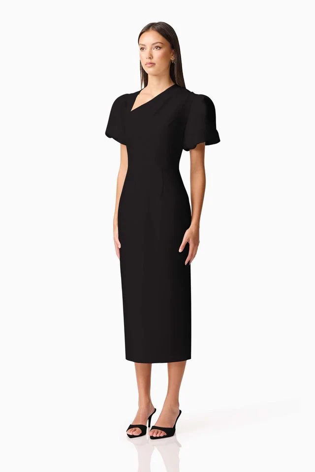 Elliatt Hester Midi Dress - Black - Image 2