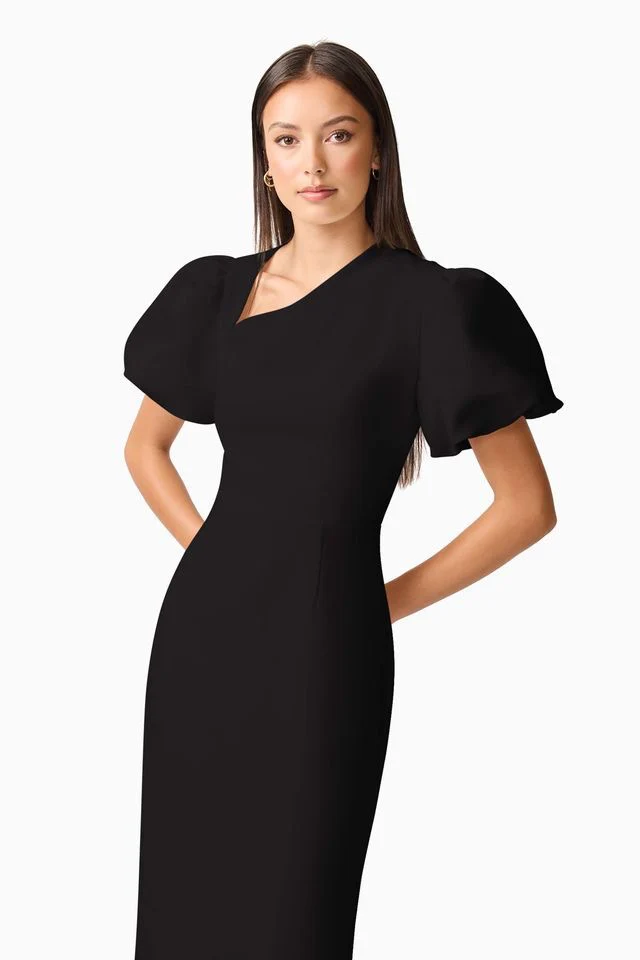 Elliatt Hester Midi Dress - Black - Image 3
