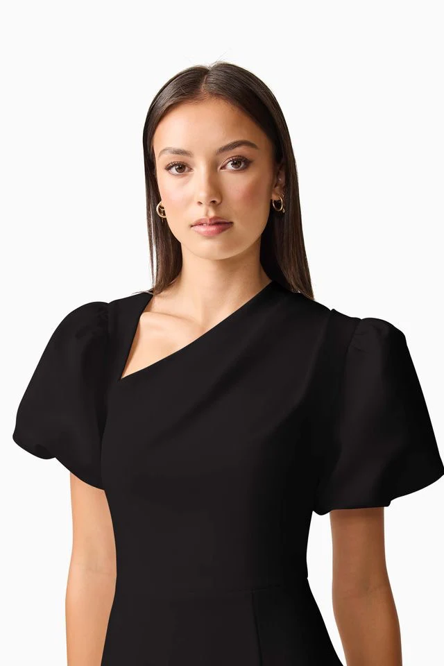 Elliatt Hester Midi Dress - Black - Image 4