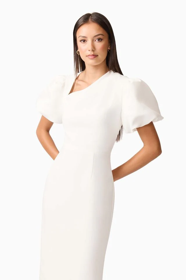 Elliatt Hester Midi Dress - Ivory - Image 4