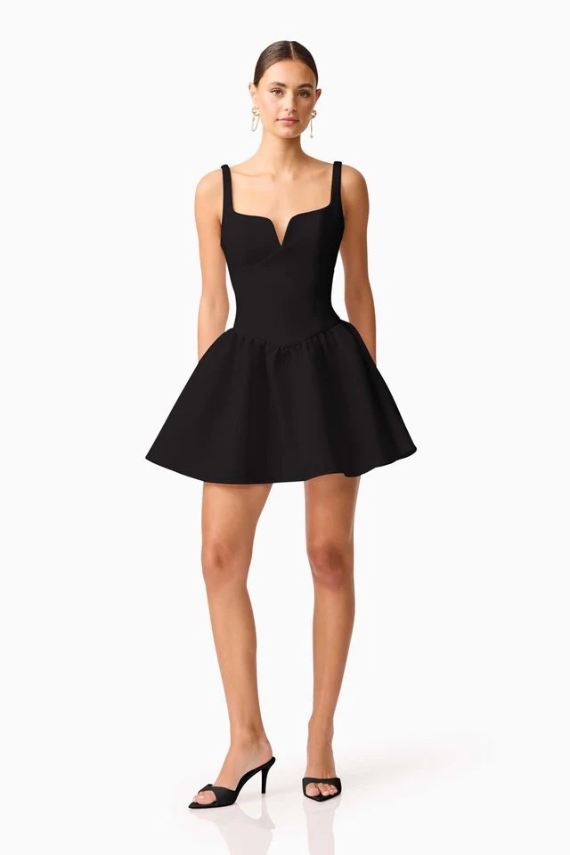 Elliatt Hester Mini Dress - Black - Image 2