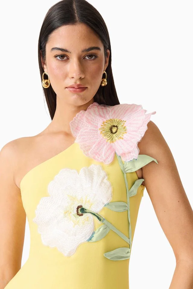 Elliatt Hope Mini Dress - Yellow - Image 6