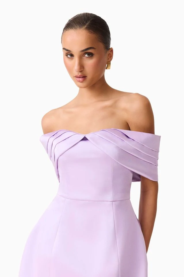 Elliatt Hope Tulip Mini Dress - Pastel Purple - Image 5