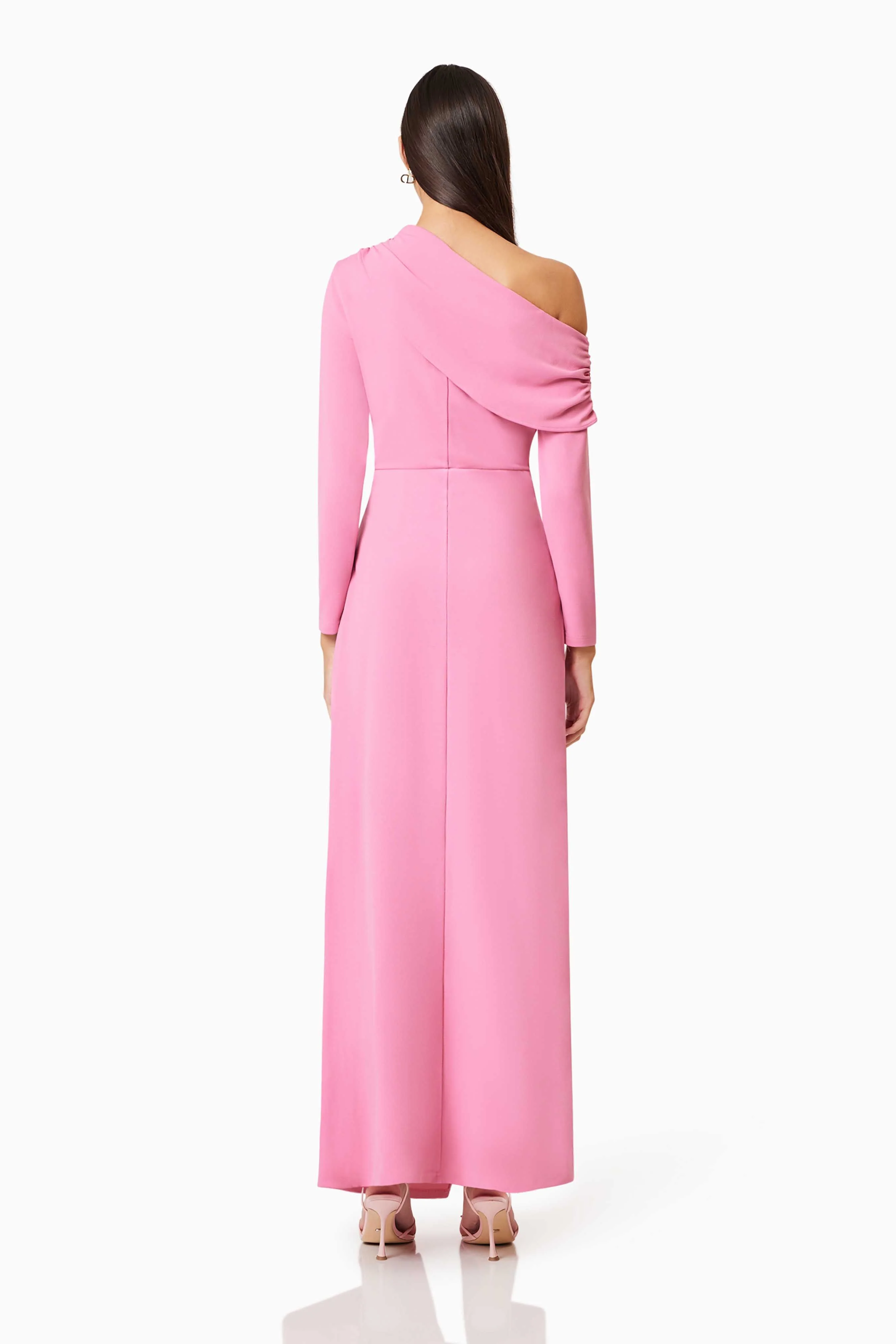 Elliatt Jamie One Shoulder Gown - Pink - Image 5