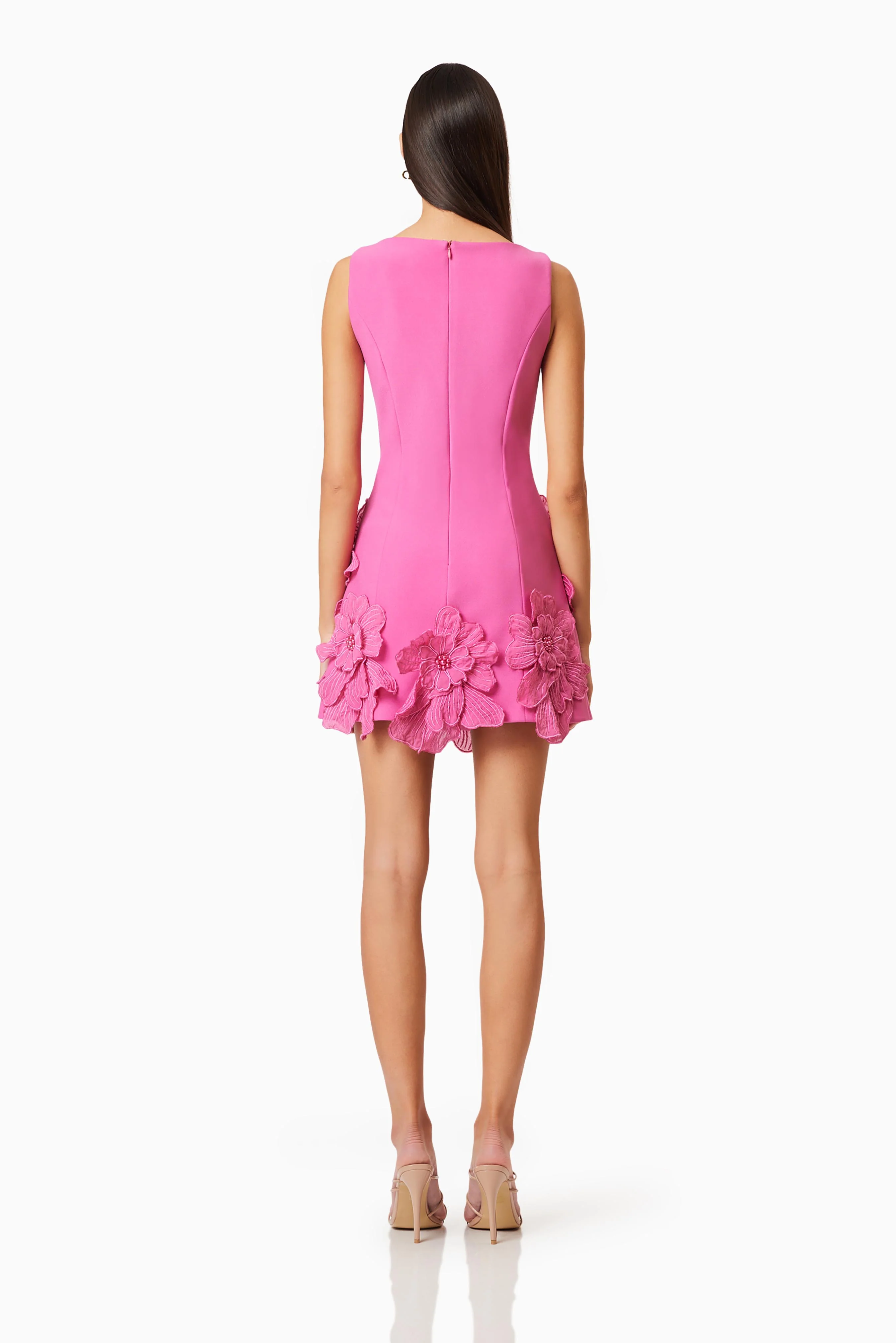 Elliatt Janelle Mini Dress - Fuchsia - Image 3