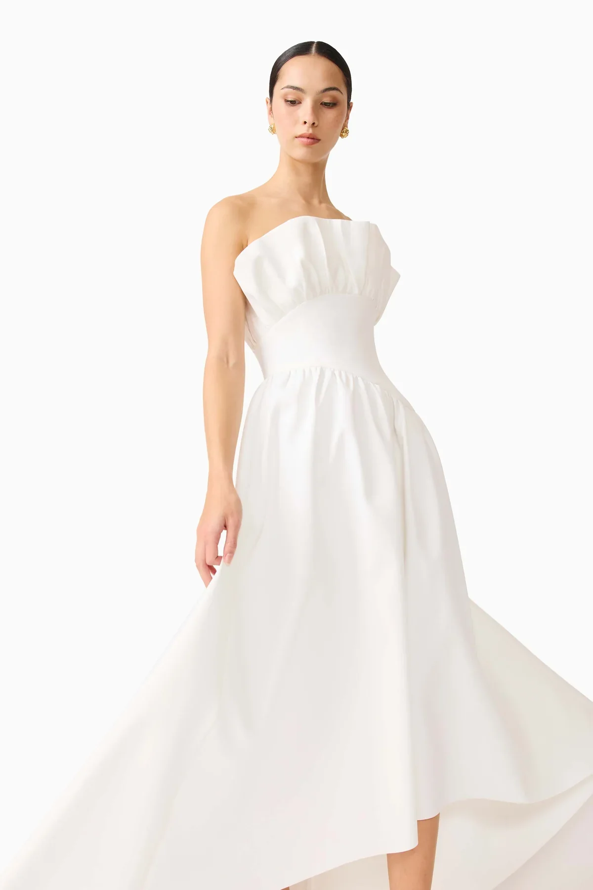 Elliatt Laurel Dress - White - Image 9