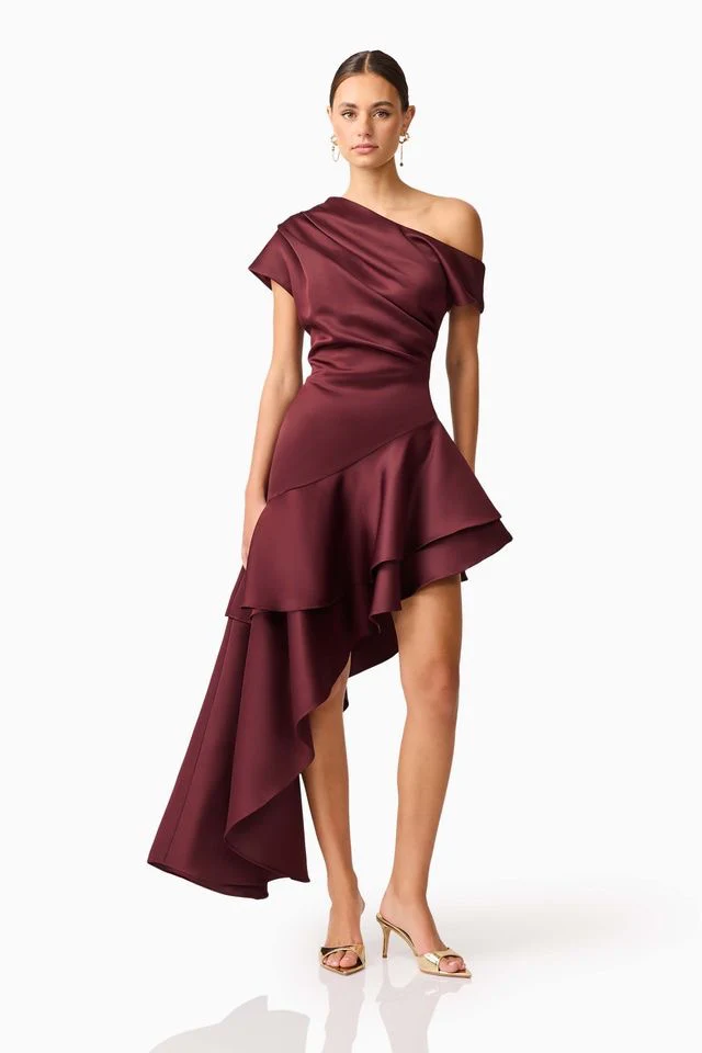 Elliatt Livia Gown - Berry - Image 2