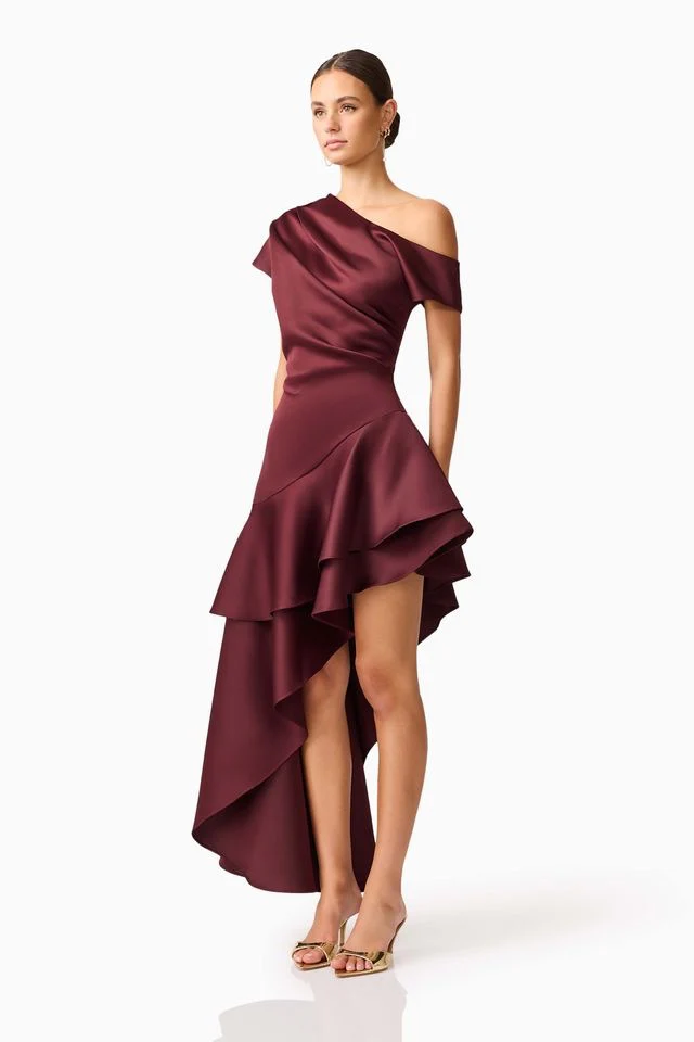 Elliatt Livia Gown - Berry - Image 3