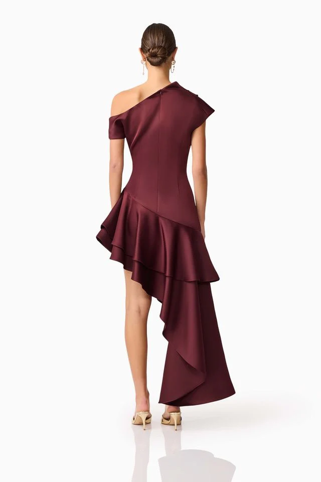 Elliatt Livia Gown - Berry - Image 6