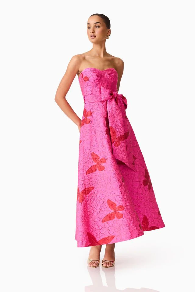 Elliatt Lorena Gown - Pink Multi - Image 3