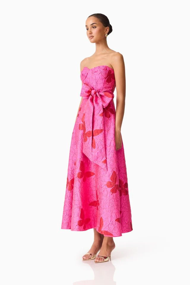 Elliatt Lorena Gown - Pink Multi - Image 5
