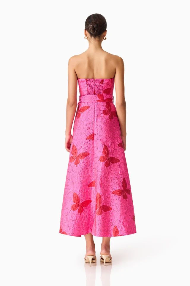 Elliatt Lorena Gown - Pink Multi - Image 8