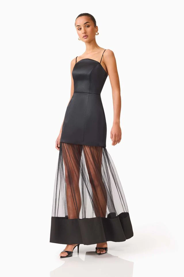 Elliatt Marcella Gown - Black - Image 3