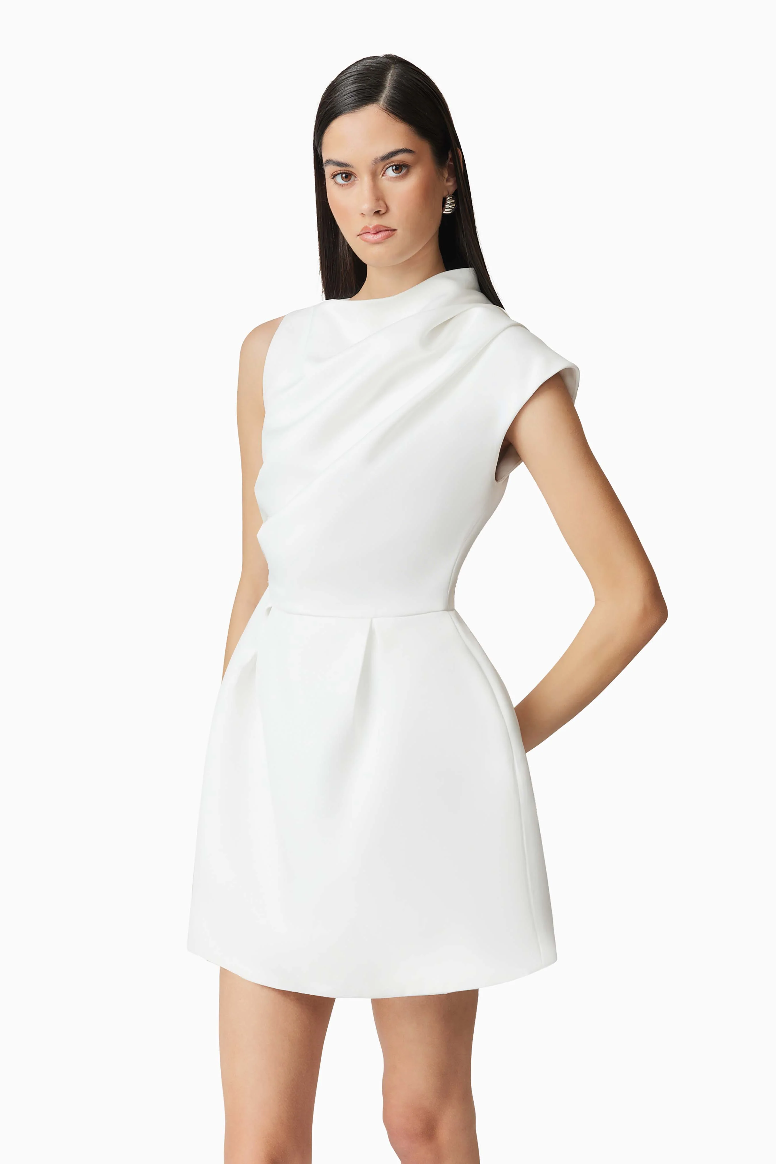 Elliatt Marissa Mini Dress - Ivory - Image 2